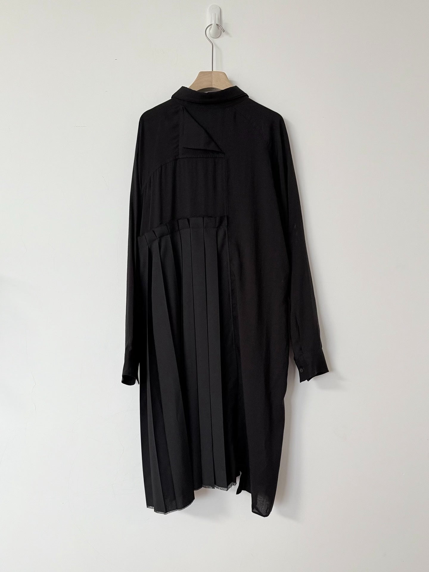 Yohji Yamamoto Pleated Patch Shirt