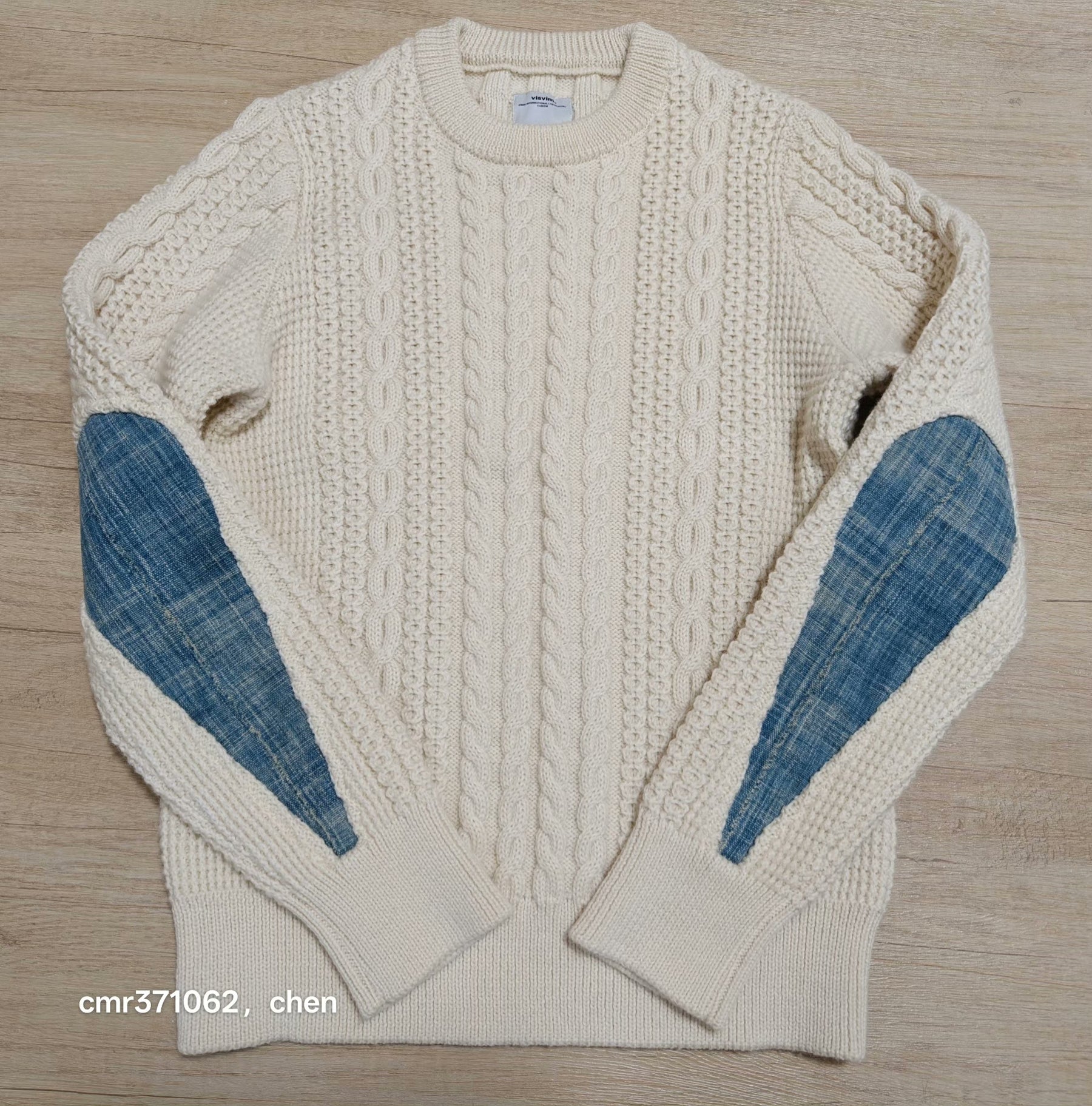 visvim 17AW Spot Fisherman Cable Knit
