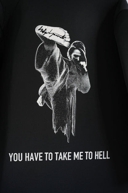 yohji yamamoto space cotton coat