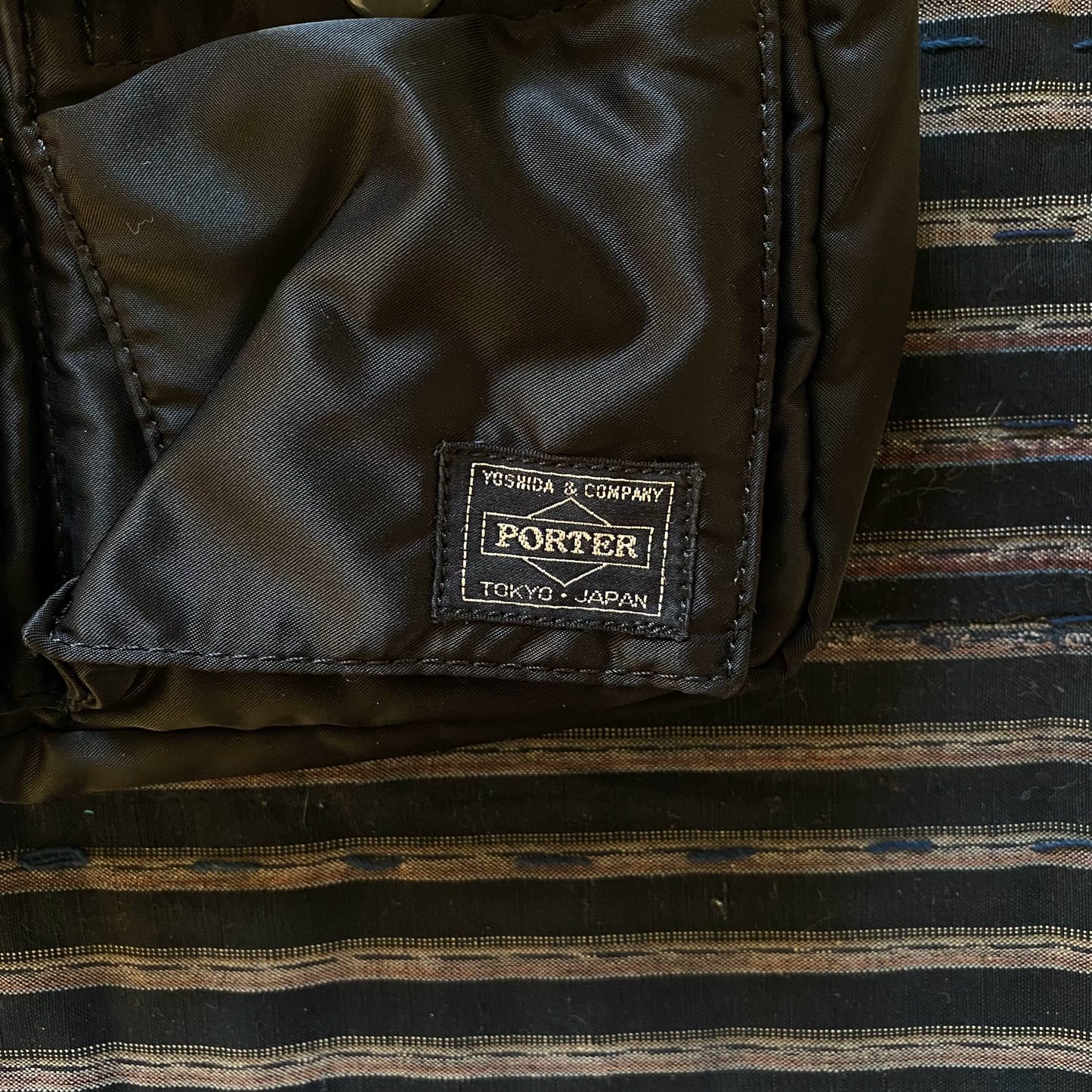 porter crossbody waist bag