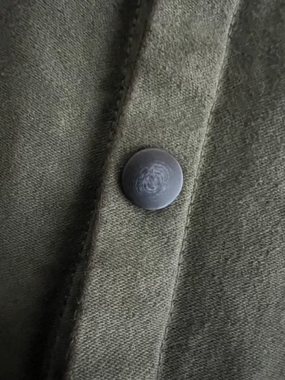 porter classic moleskin olive green work coat