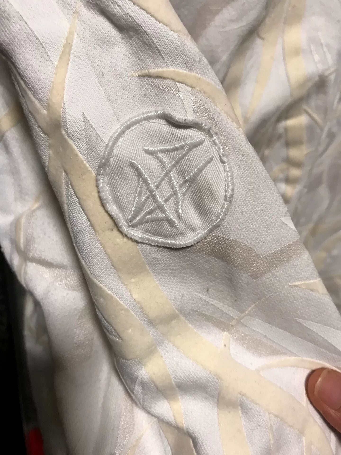 clot white thorn jacket size M