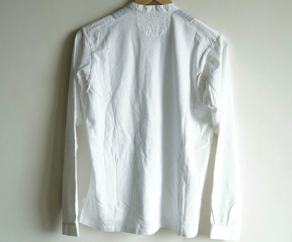 visvim marcella kurta striped long sleeve shirt