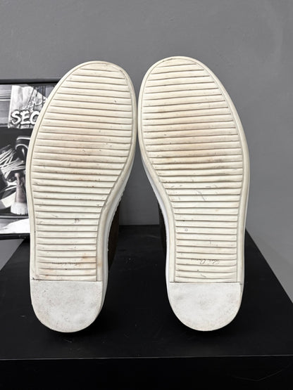 Rick Owens 20FW Low-Top Leather Sneakers