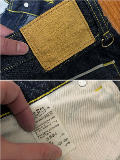 Levi's Fenom Unwashed Raw Denim Jeans