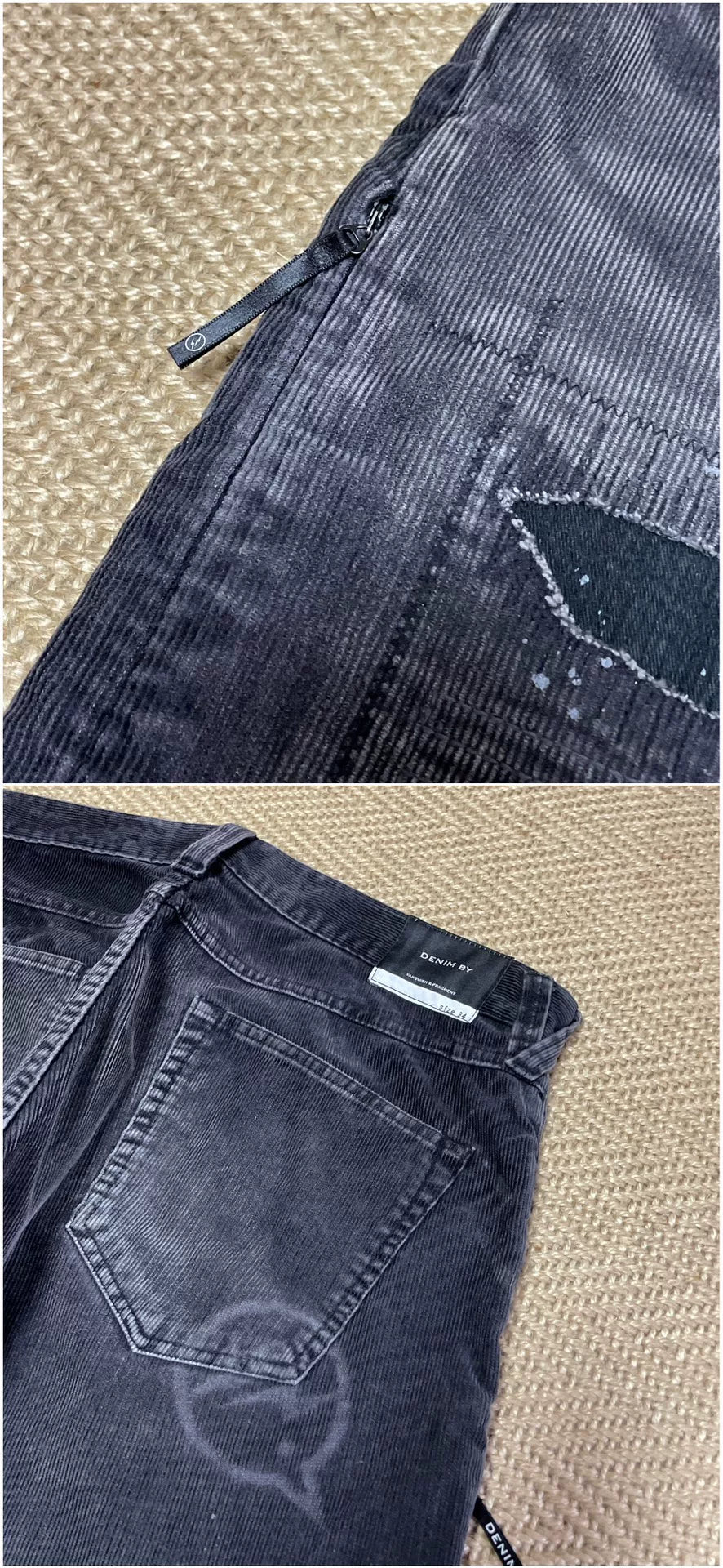 DENIM BY VANQUISH & FRAGMENT Corduroy Washed Pants