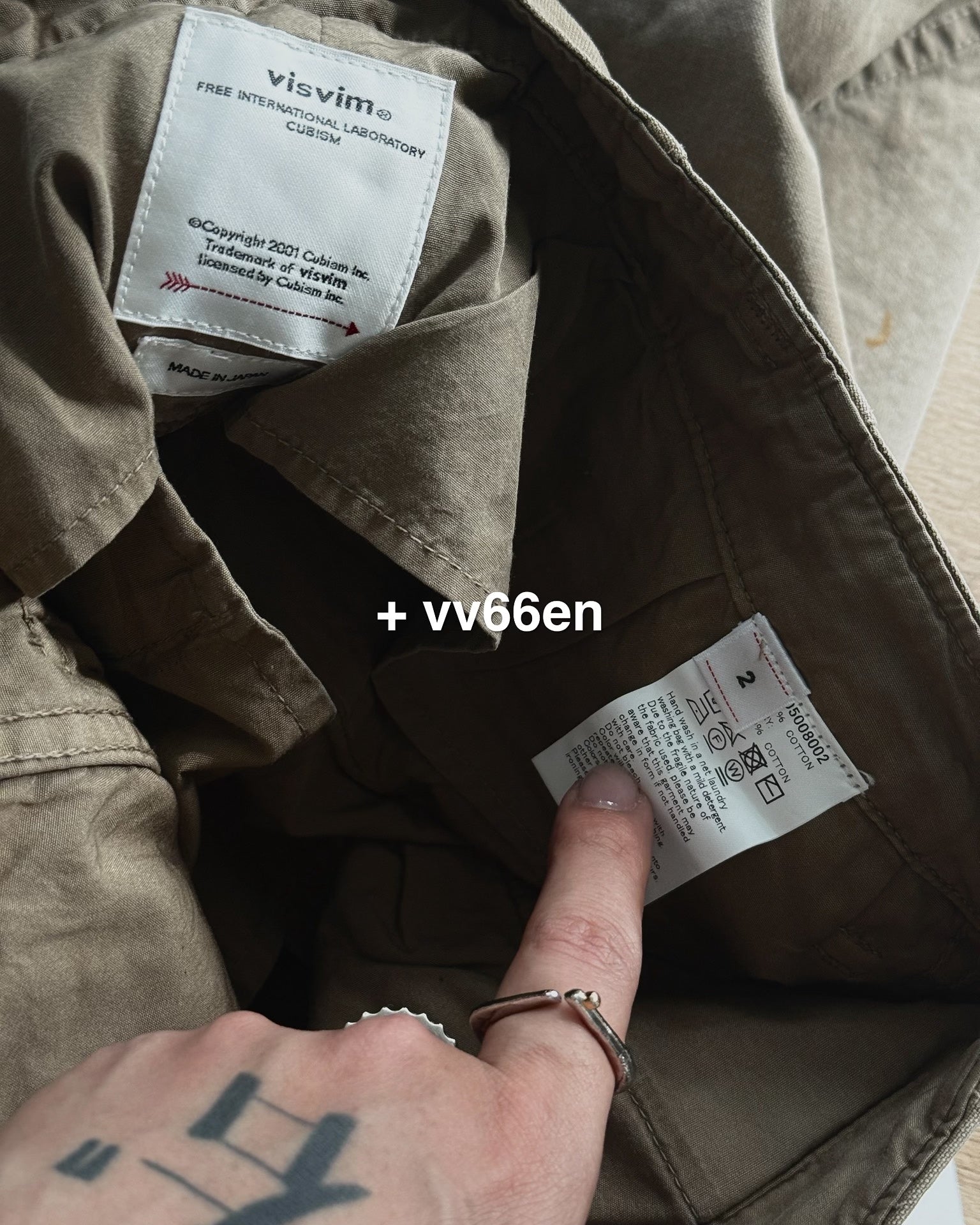 VISVIM 23SS DMGD Chino Shorts