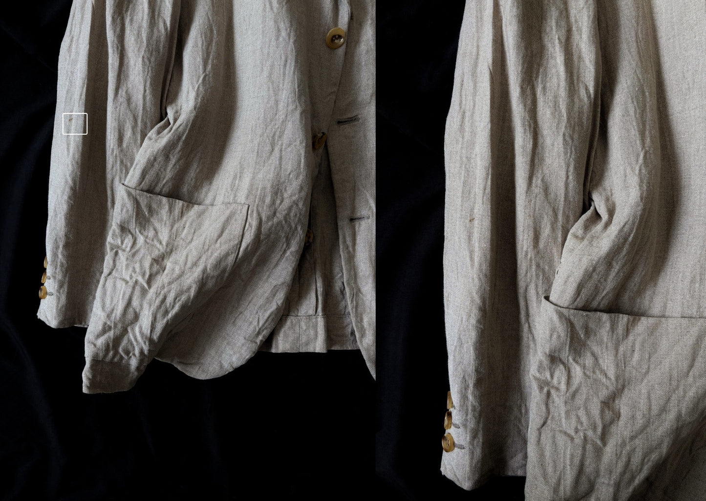 Comme des Garcons Homme Plus 1995 WORK Linen Jacket