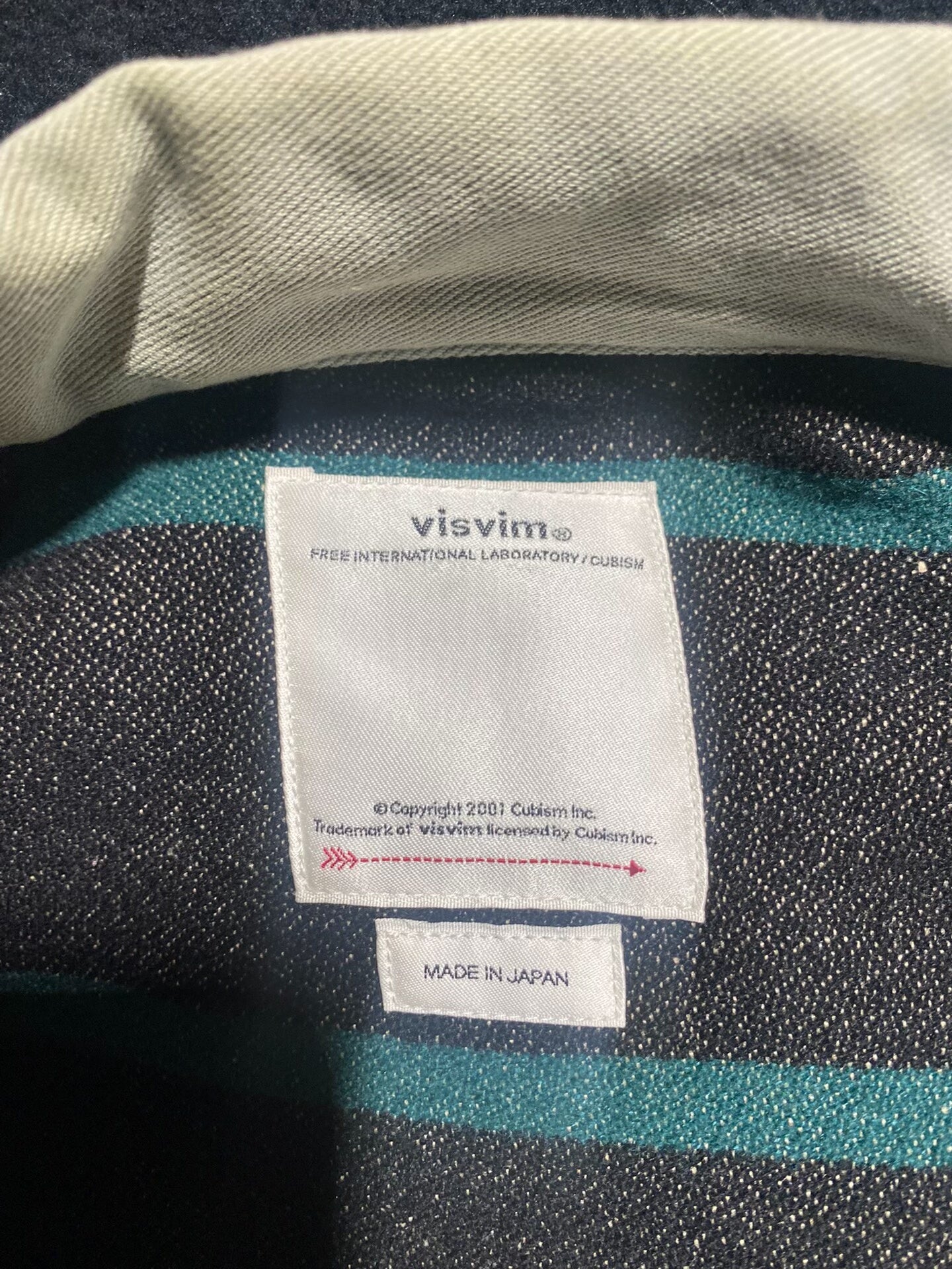 visvim Light Green Button Jacket