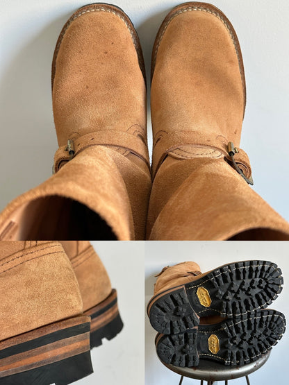 Wesco Boss Burlap Engineer Boots