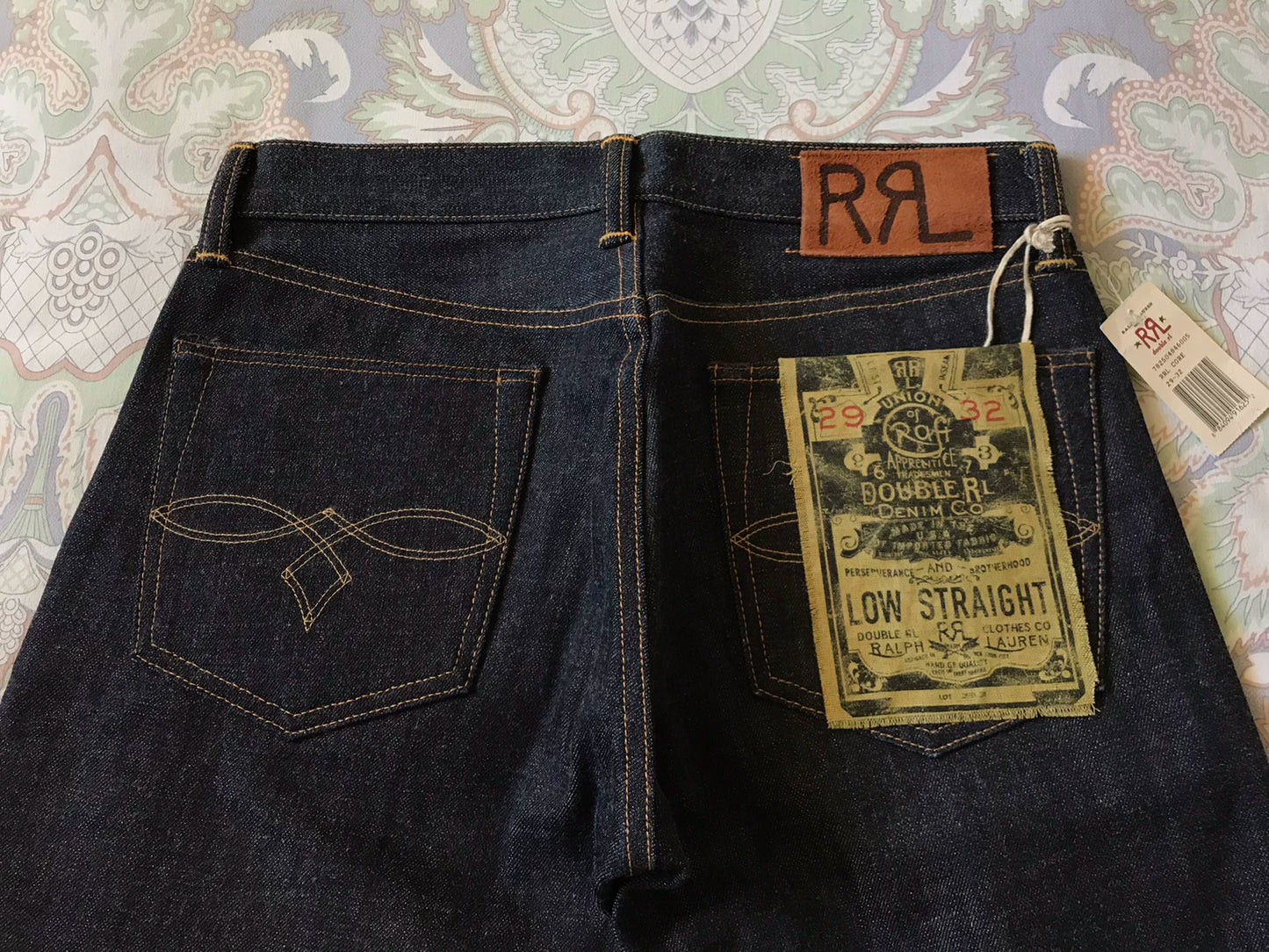 RRL Low Straight Vintage Selvedge Denim