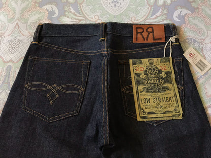 RRL Low Straight Vintage Selvedge Denim