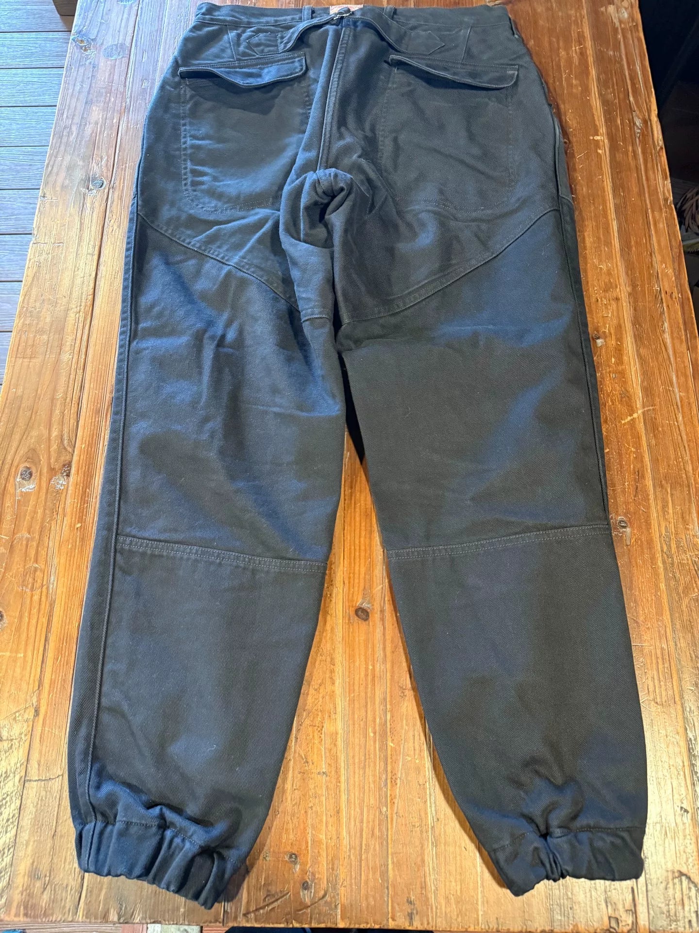 Freewheelers Black Cargo Pants Size 32