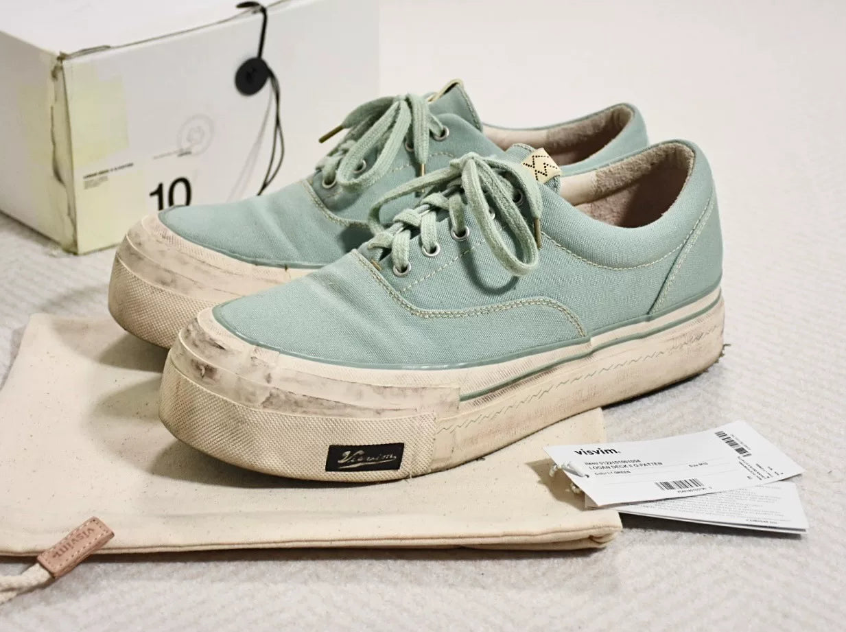 Visvim 22ss Deck Logan II Canvas Sneakers