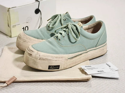 Visvim 22ss Deck Logan II Canvas Sneakers