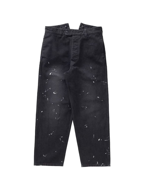 visvim tiller pants with distressed finish