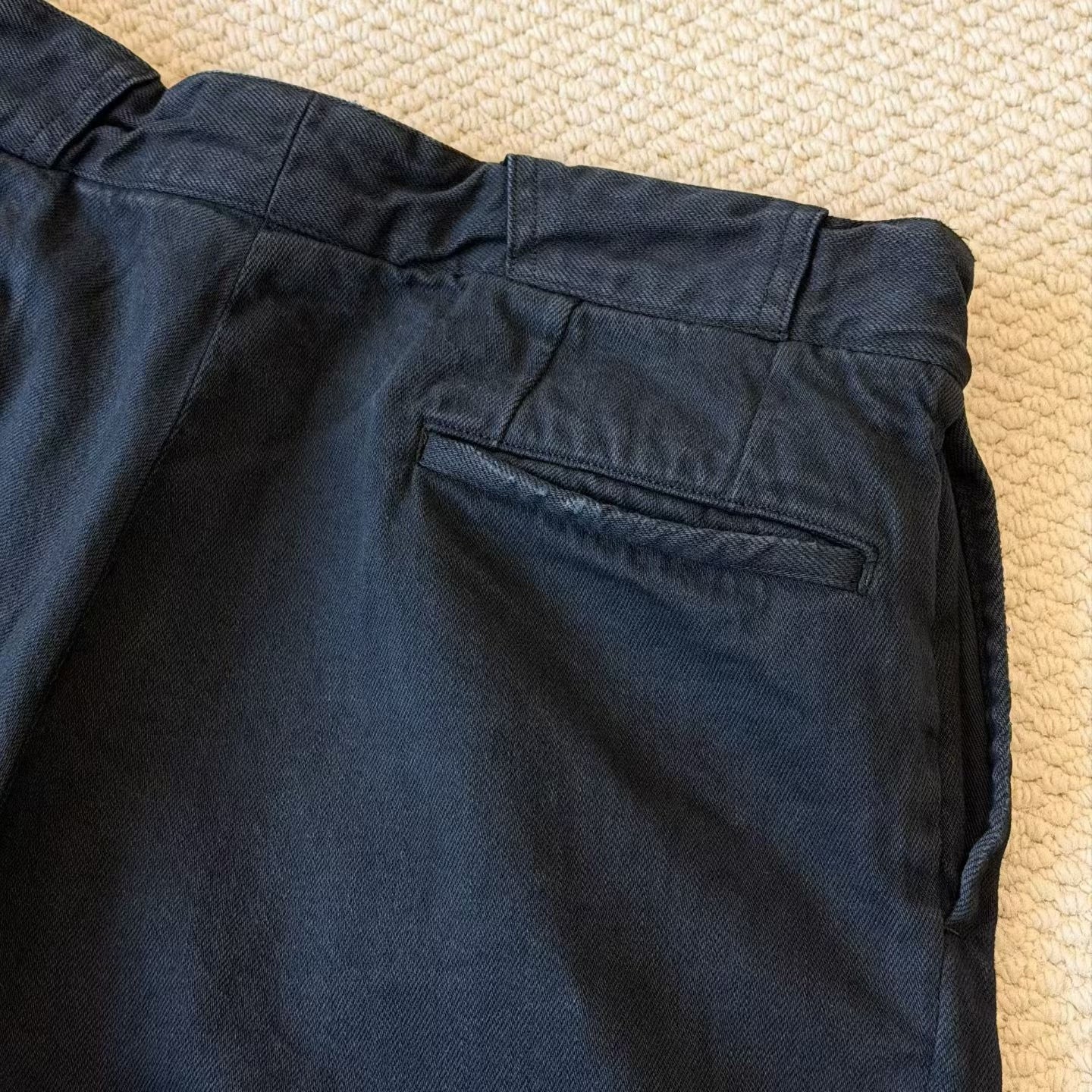A.PRESSE Vintage Denim Work Pants