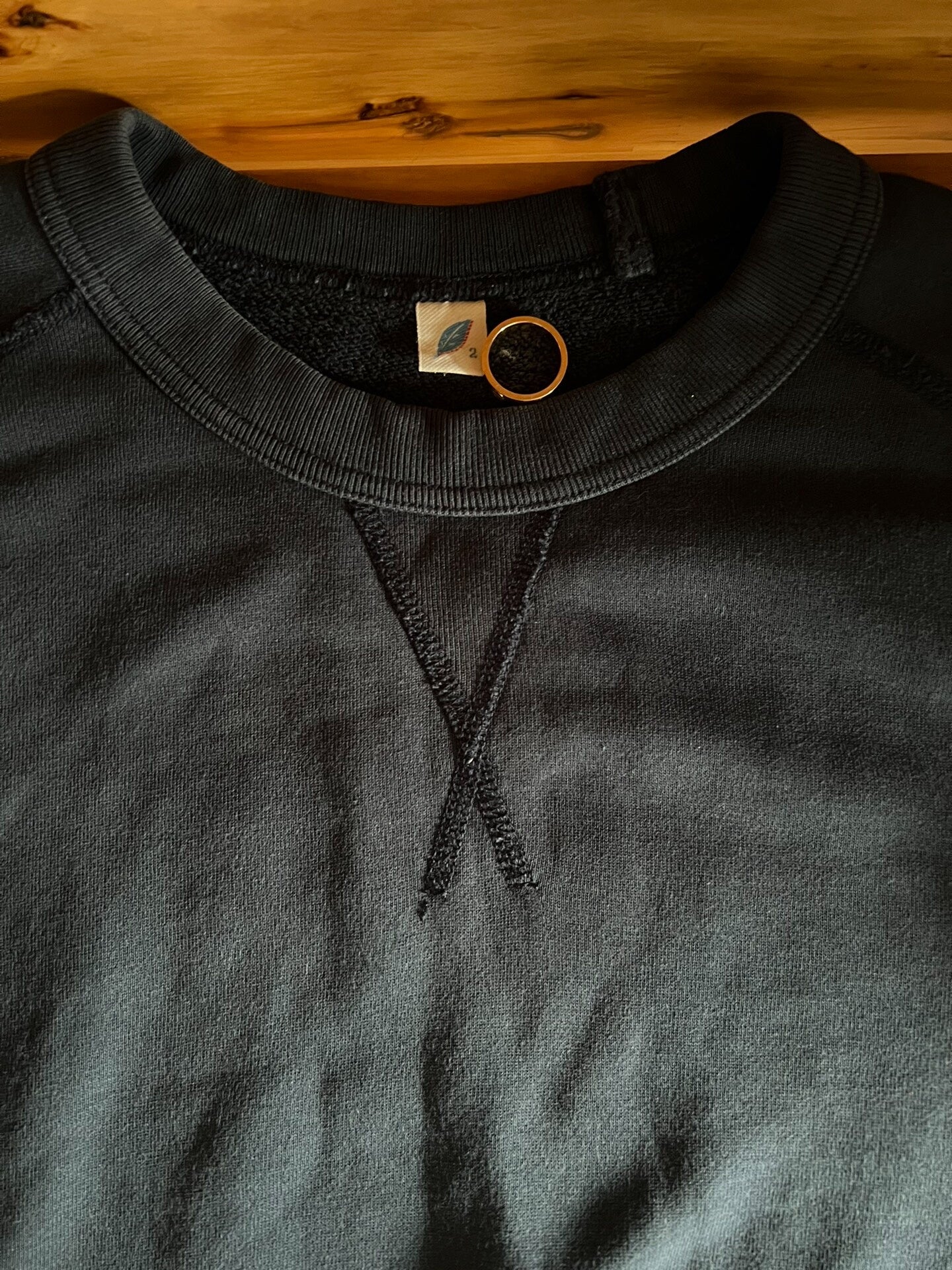 Pure Blue Japan Indigo Dyed Sweatshirt