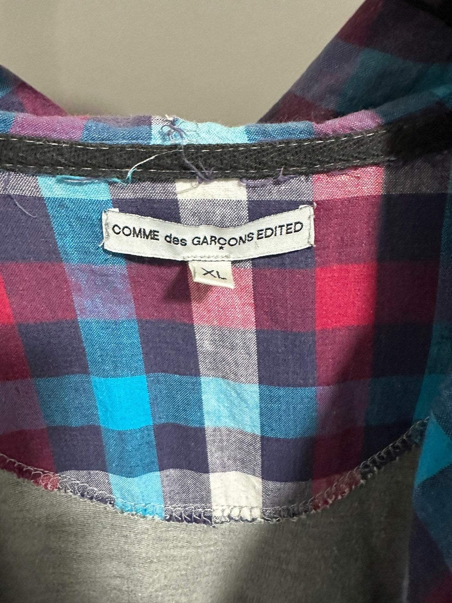 COMME des GARÇONS EDITED Double Layer Hooded Jacket