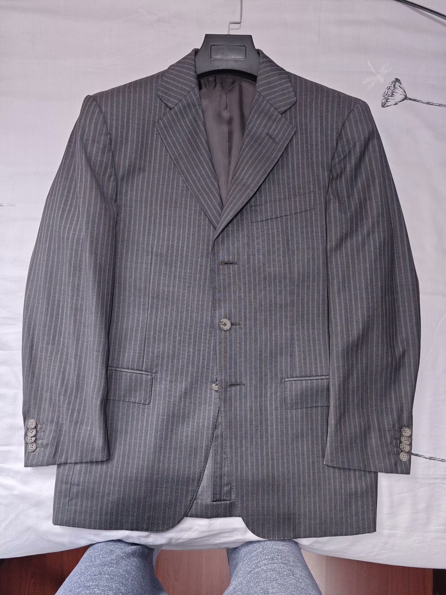 Zegna Wool Silk Linen Blazer