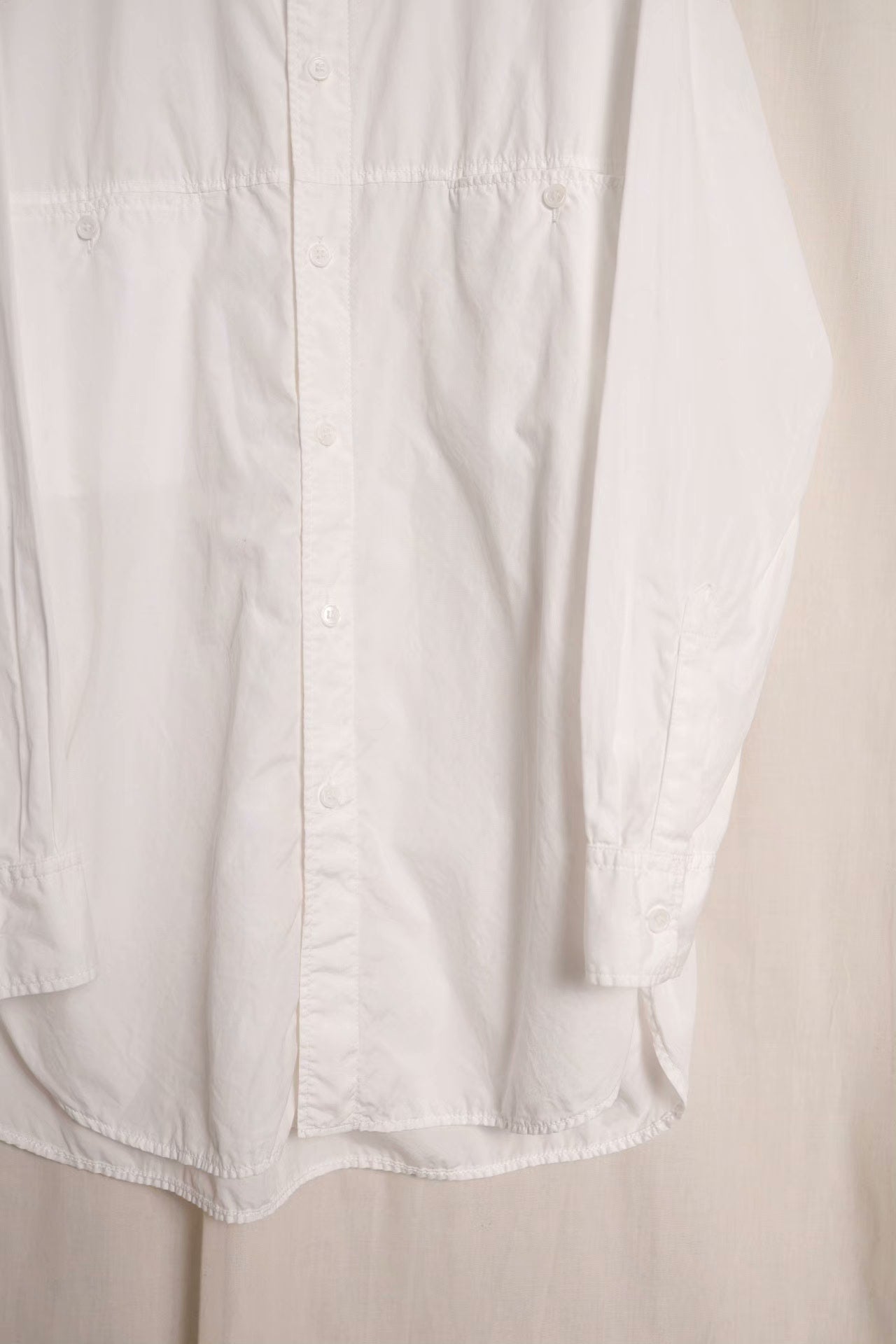 Yohji Yamamoto Pour Homme White Shirt