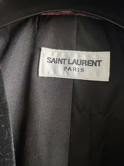 Saint Laurent Pink Glitter Blazer