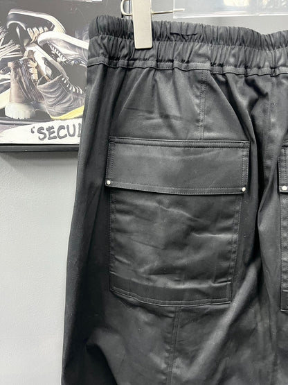 Rick Owens Main Line Cropped Black Pants