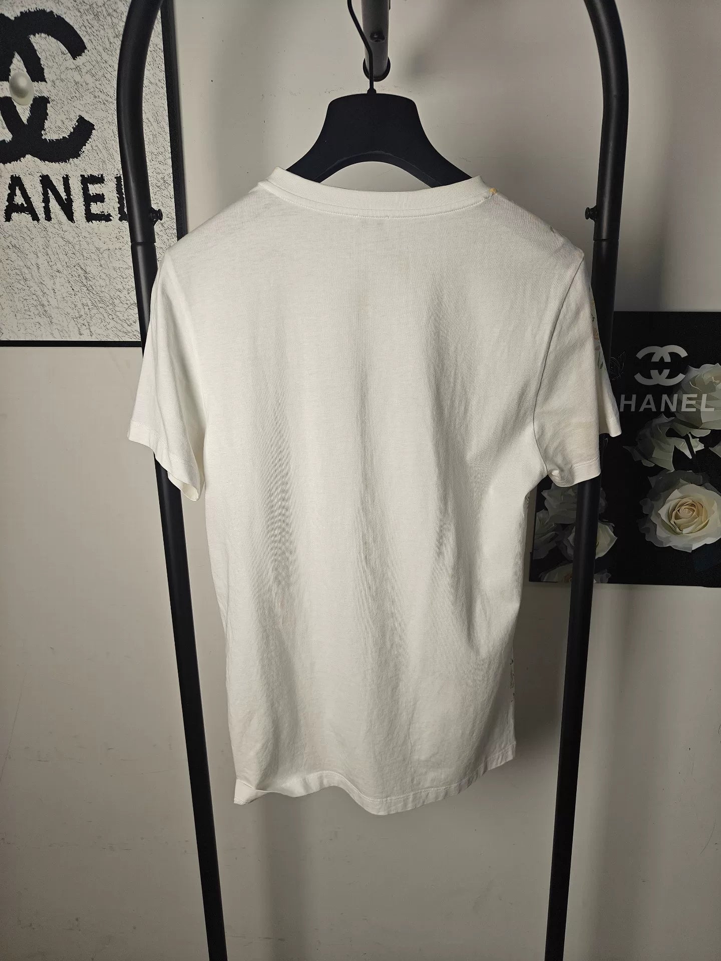 Loewe Embroidered Logo Short Sleeve T-Shirt