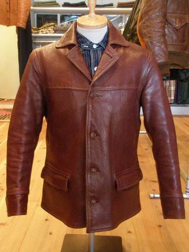 burgundy leather jacket with great condition