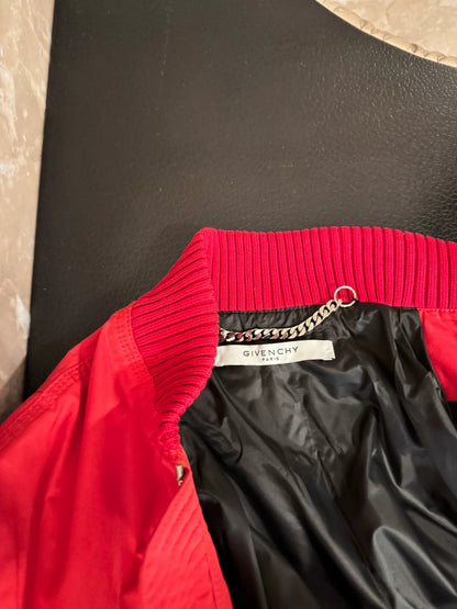 Givenchy Red Baseball Jacket