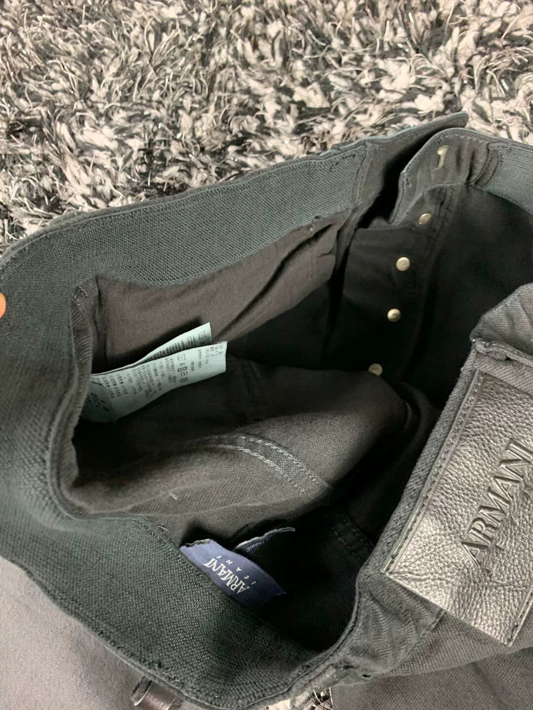 Armani Jeans Loose Fit Denim Pants