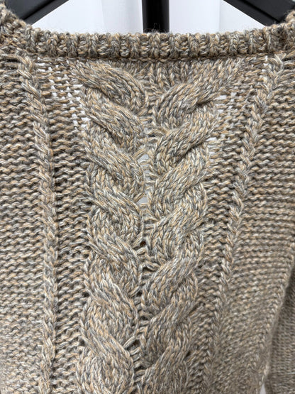 Takahiromiyashita The Soloist Thick Cable Knit Cardigan