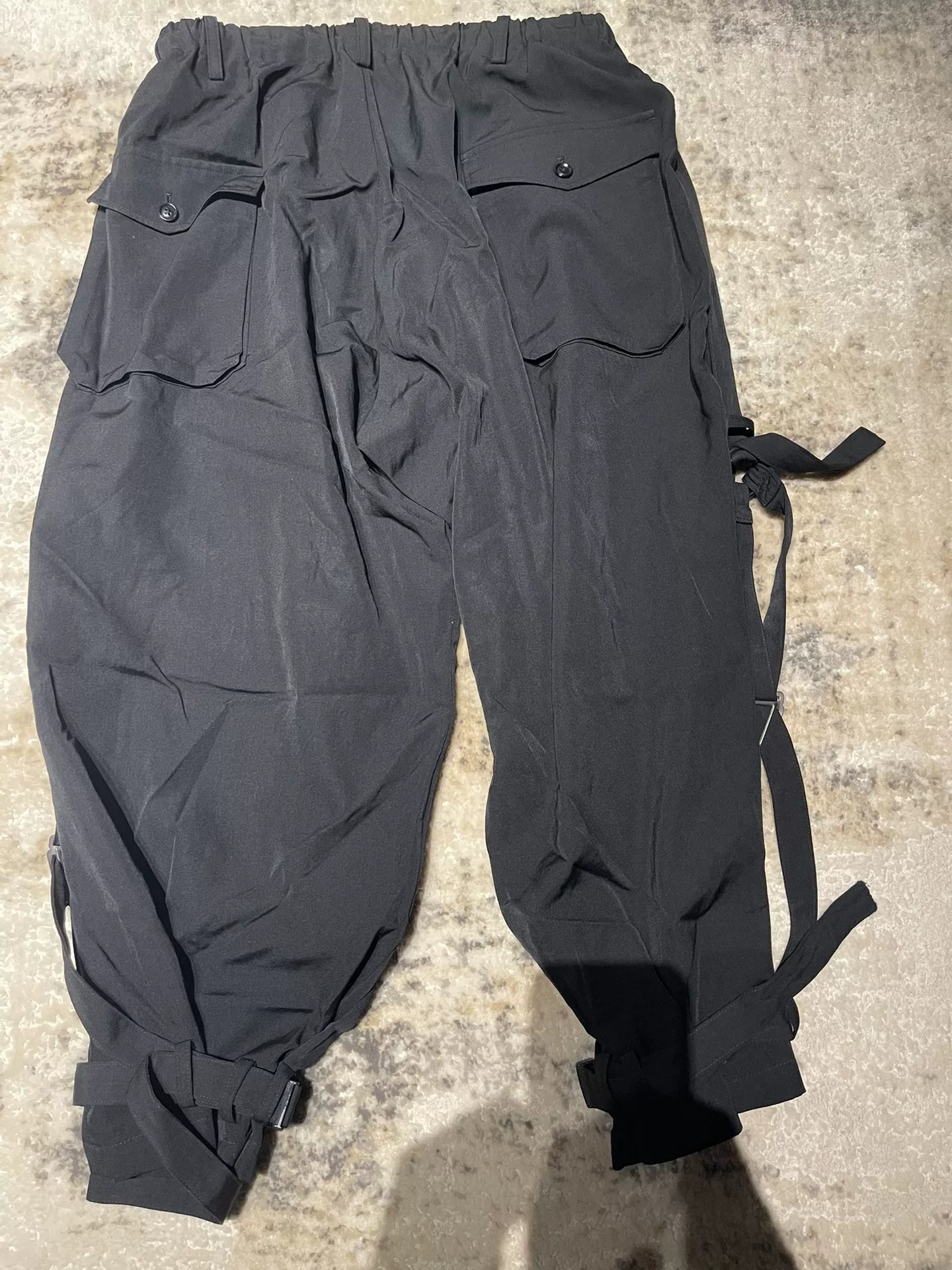 yohji 16aw camouflage pants