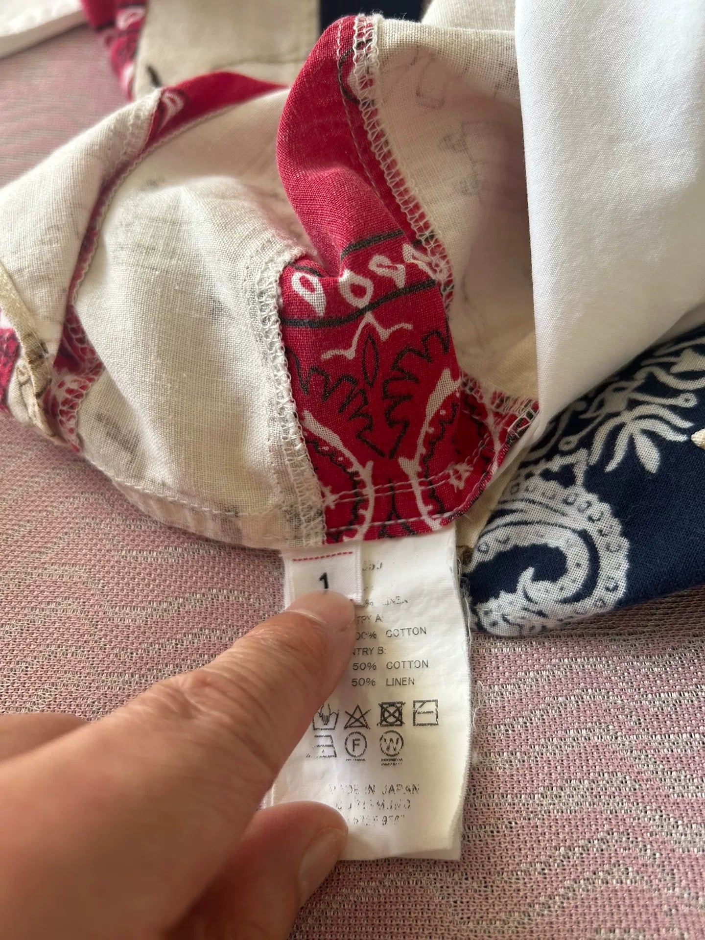 Visvim 18SS Flag Print Shirt