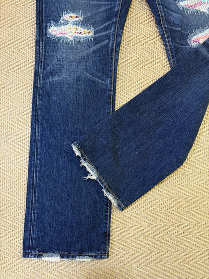 levis x stussy crush 505 distressed jeans