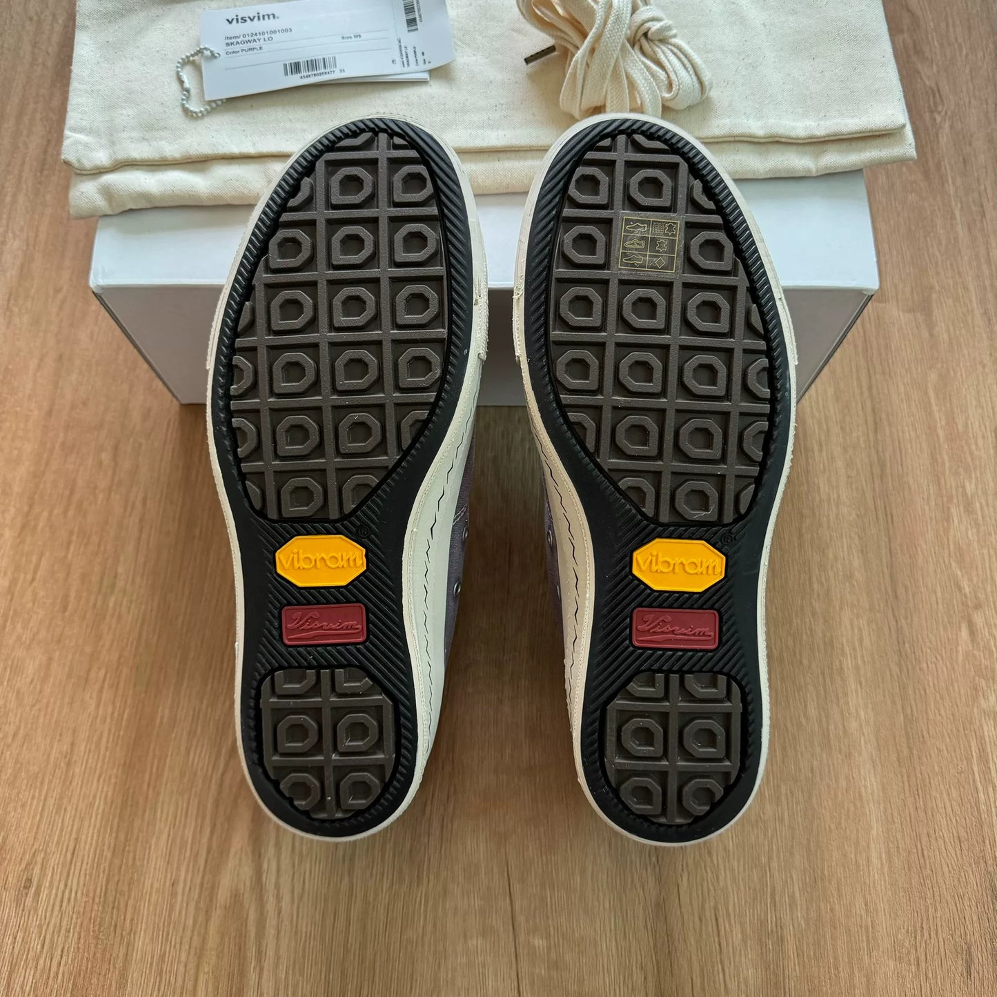 Visvim 24SS Skagway Lo Canvas Sneakers