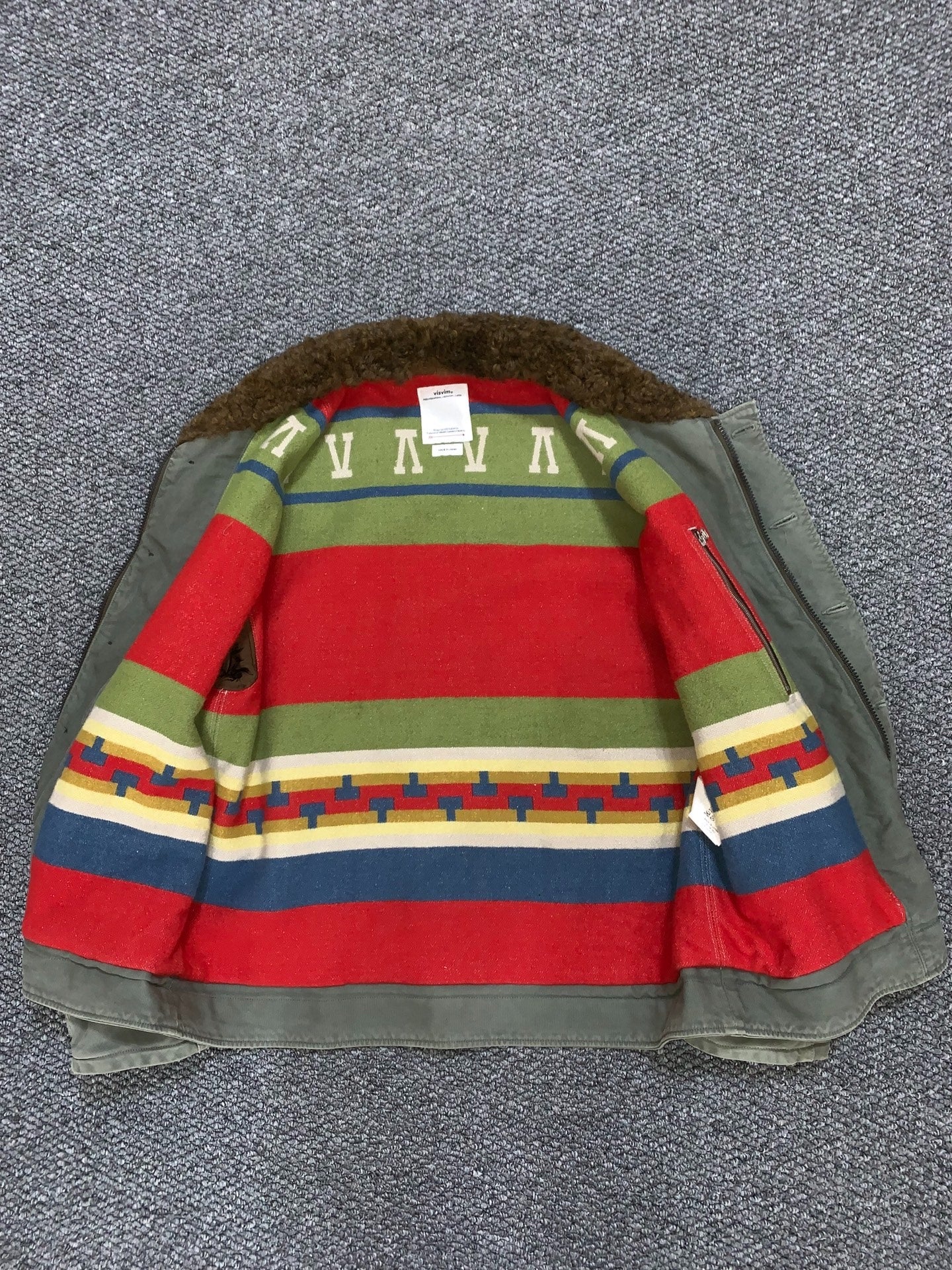 VISVIM 24SS PURSER DECK TIGER JKT