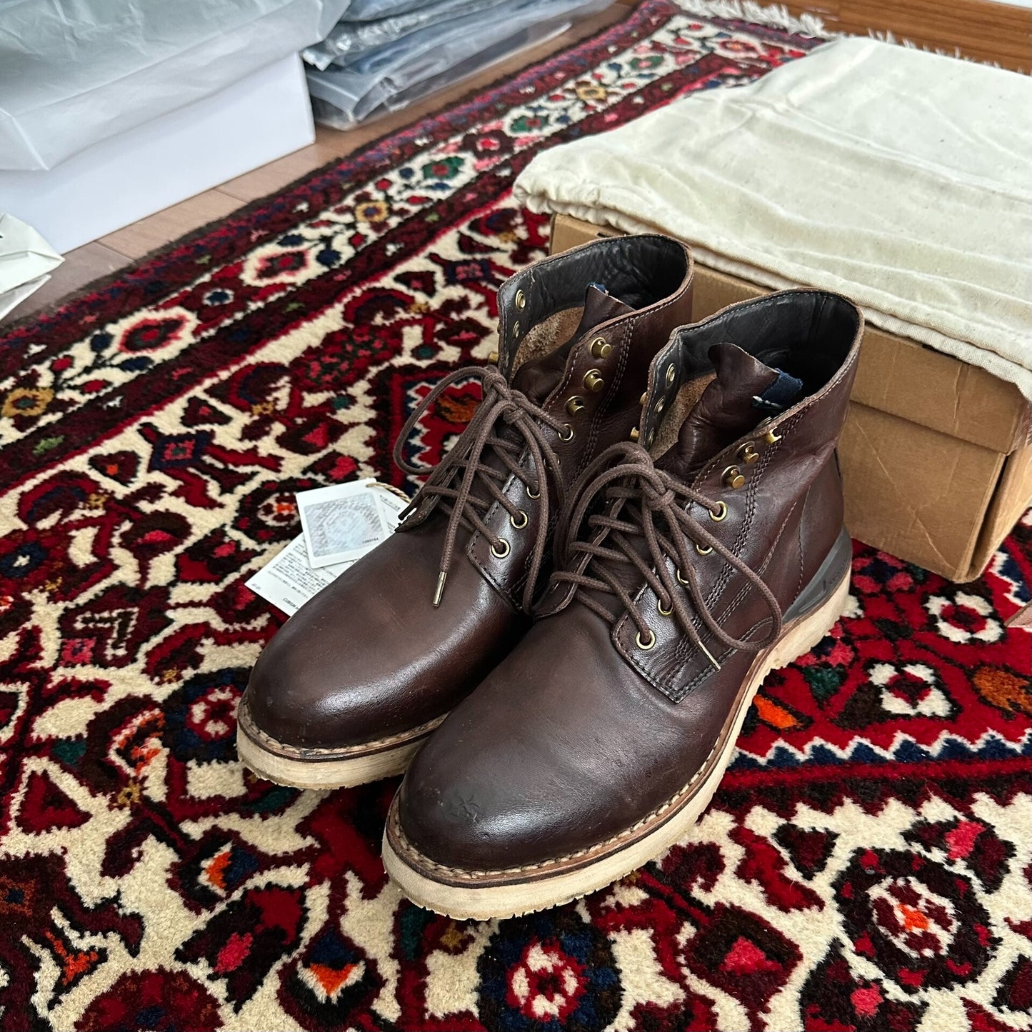 Visvim 15AW ICT VIRGIL Boots Size 10