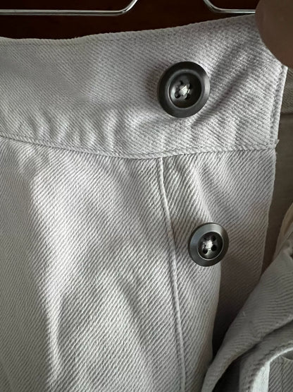 vintage washed grey work pants