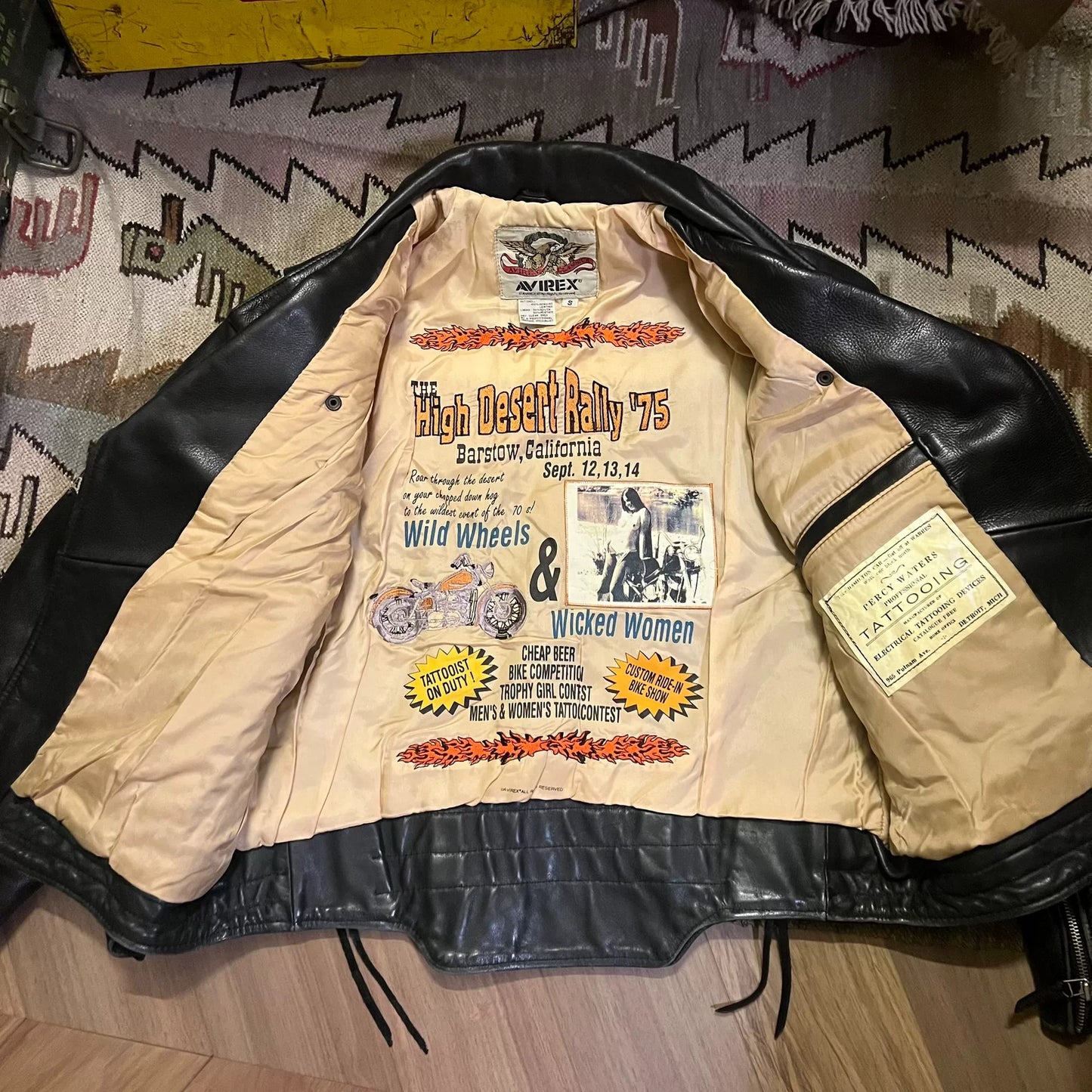 90s vintage Avirex Riders Jacket