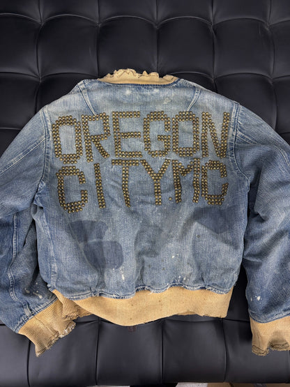 Kapital Double-Sided Denim Jacket with Rivets