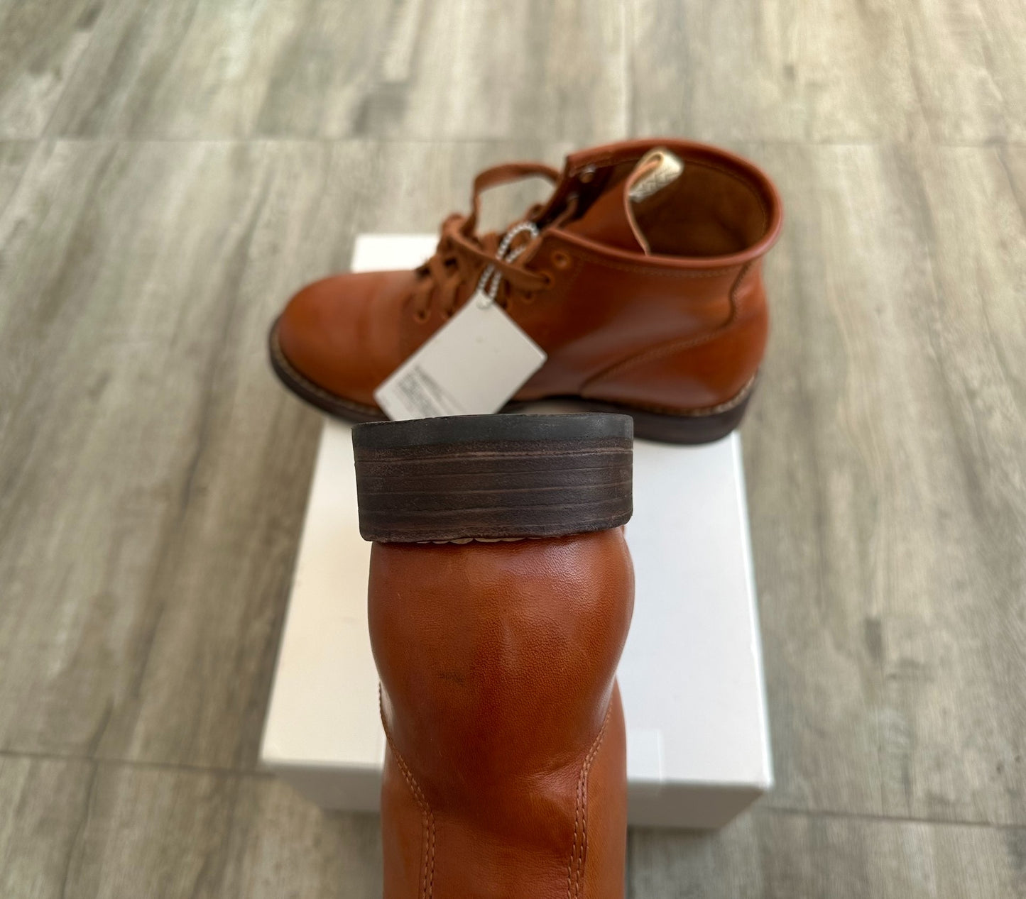 visvim brigadier leather boots for men