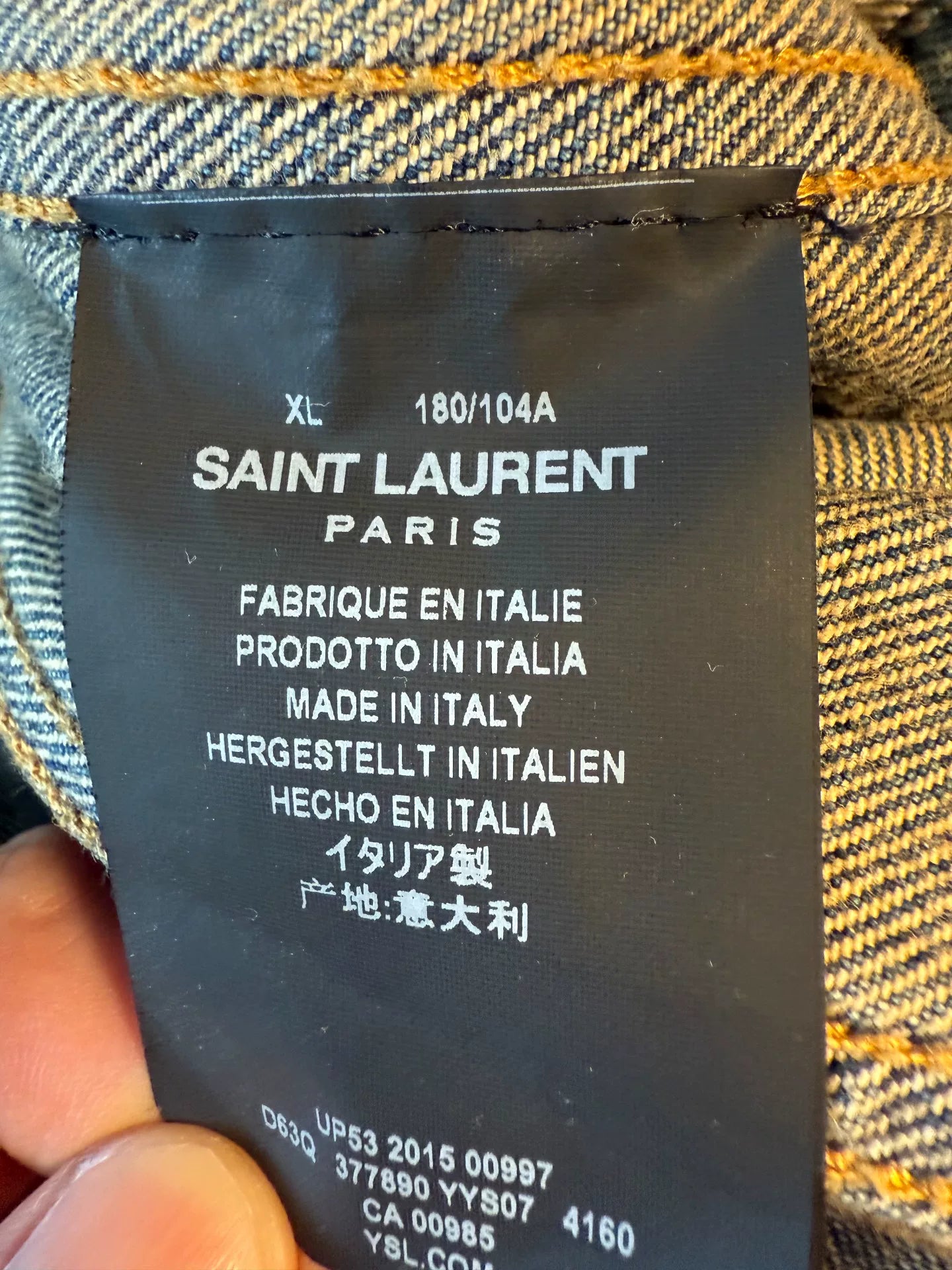 Saint Laurent Classic Denim Jacket