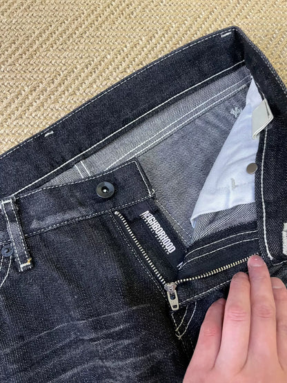 NEIGHBORHOOD 06EX Black Washed Jeans