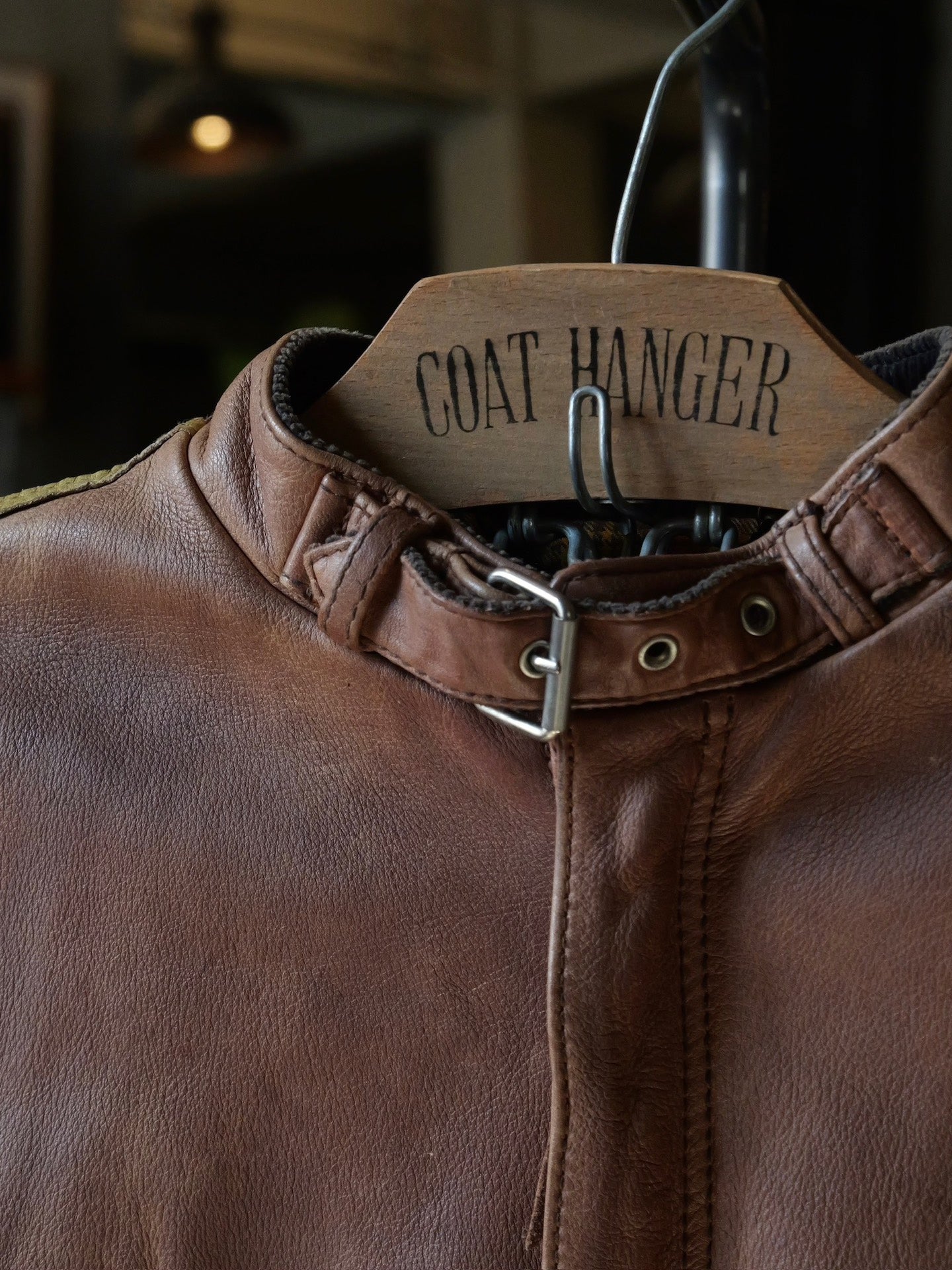 Schott Cowhide Caferacer Motorcycle Jacket