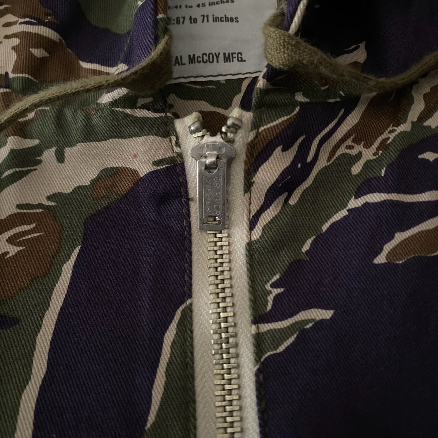 The Real McCoy's Tiger Camouflage Jacket