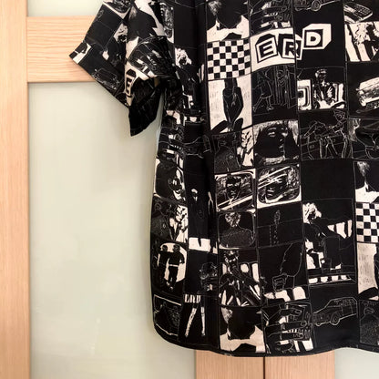 Enfants Riches Déprimés Black Cartoon Shirt