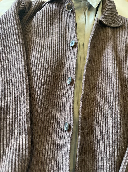 AURALEE Super Fine Wool Toggle Cardigan