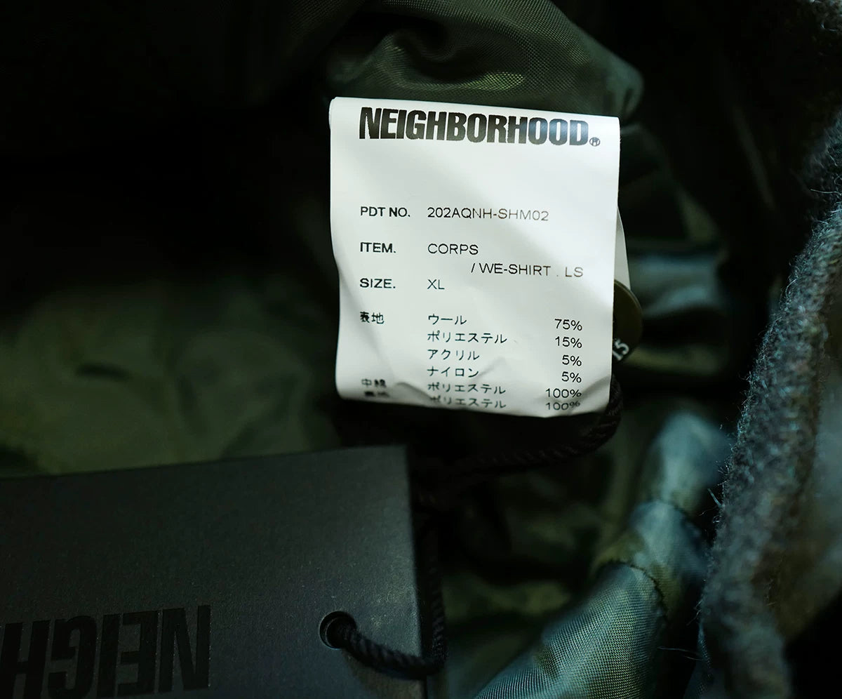 Neighborhood Corps Wool Shirt Jacket