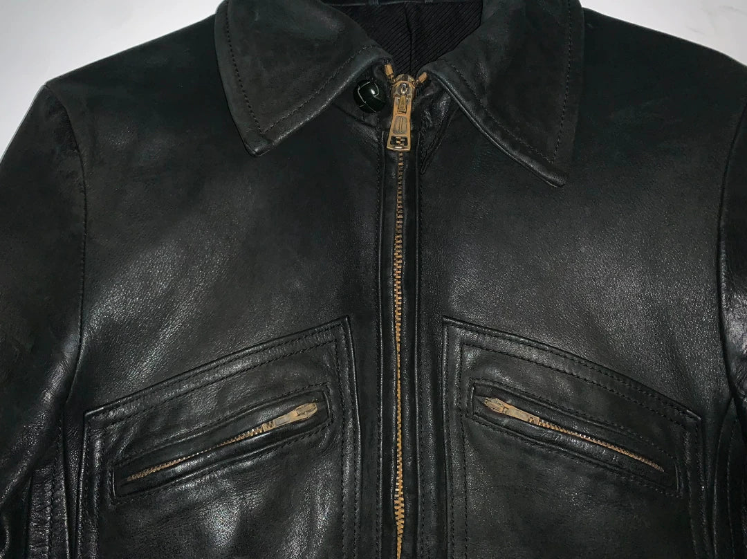 Number Nine 08AW Deer Leather Jacket